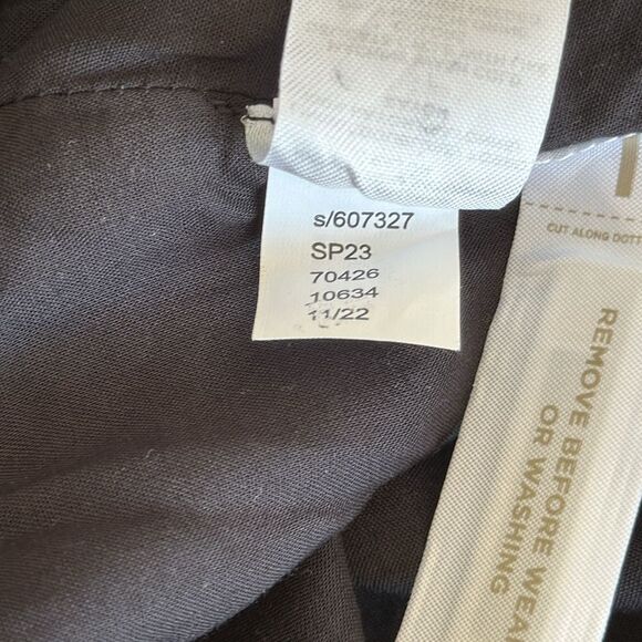 NWT LOFT Women’s Puff Sleeve Fit & Flare Mini Dress with Tiered Skirt Black  12 - Picture 14 of 14